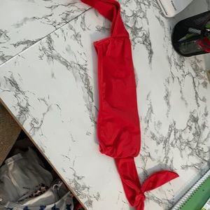 Hollister off the shoulder bathing suit top